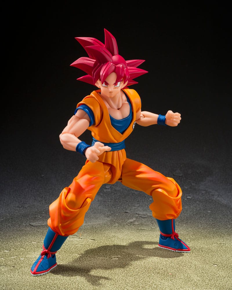 S.H.Figuarts Super Saiyan God Son Goku God Aura