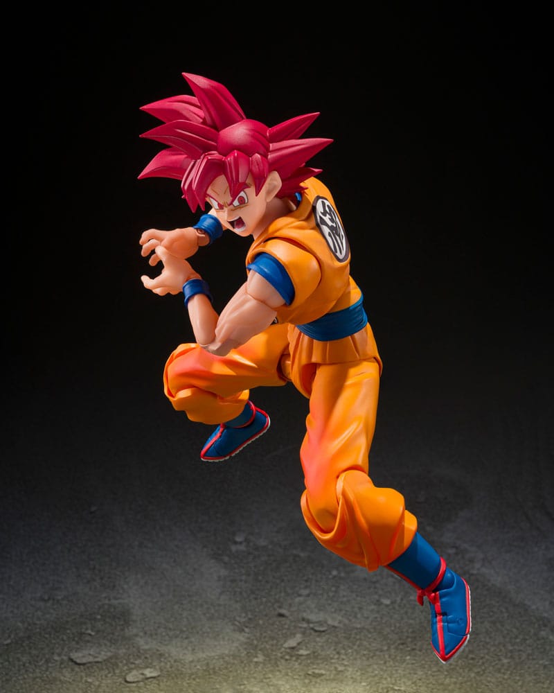 S.H.Figuarts Super Saiyan God Son Goku God Aura