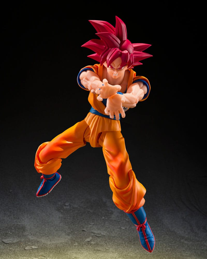 S.H.Figuarts Super Saiyan God Son Goku God Aura